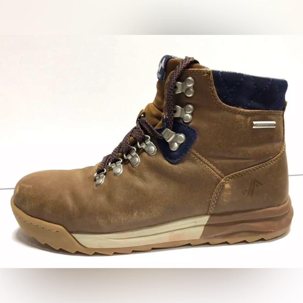 Forsake Womens Patch Waterproof Hiking Boot Brown Size 9 M